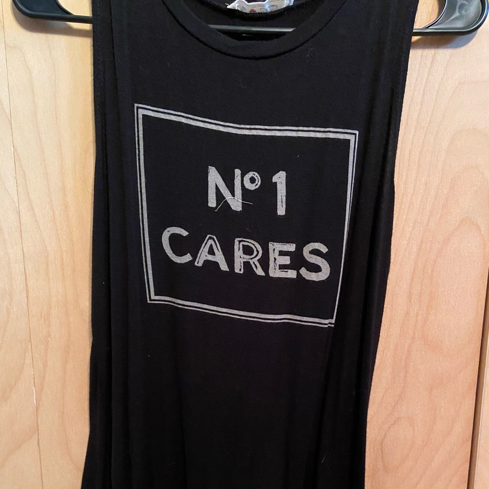 Soft black tank top